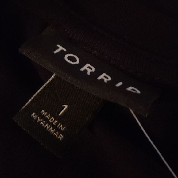 Torrid Mini Jersey Tee Shirt Dress Size 1X NWT - Picture 4 of 5